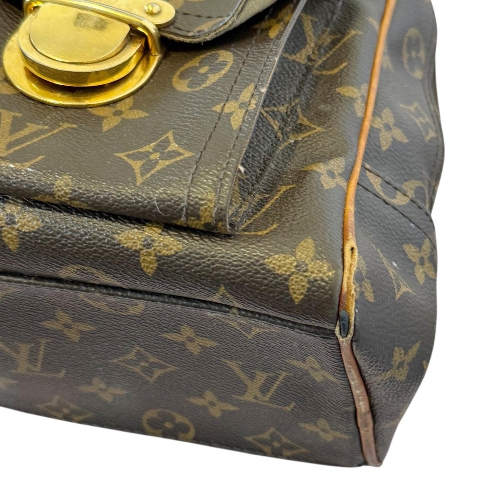 LOUIS VUITTON M40025 Monogram Manhattan GM Tote Bag Shoulder - Picture 4 of 10